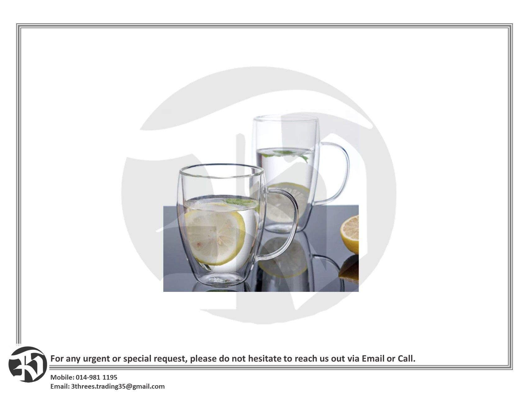 Double Layer Glass/Mug