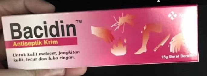 Antiseptik krim (Bacidin) 15g