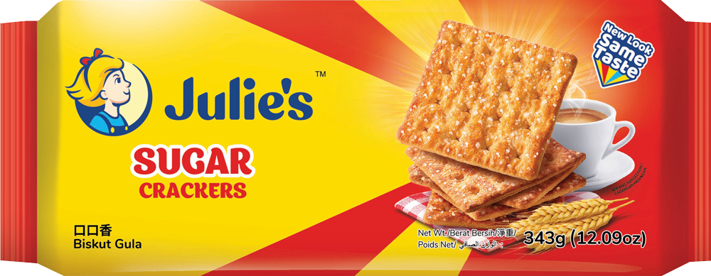 Julie’s Sugar Crackers 343g X 12 PKTS