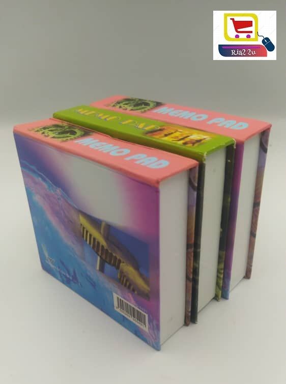 MORI HARDCOVER MEMO PAD B7 70GSM 250'S (3.5Inc x 4.9Inc)