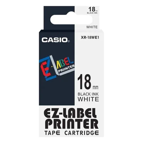 Casio EZ-Label Printer Tape Cartridge 18mm
