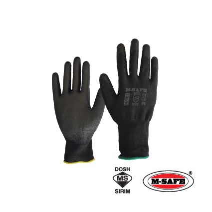 MSAFE MPUG PU COATED PALM GLOVES