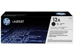 HP LaserJet 12A Black Print Cartridge HP LJ 1010 Series 3015/20/30 AIO Q2612A