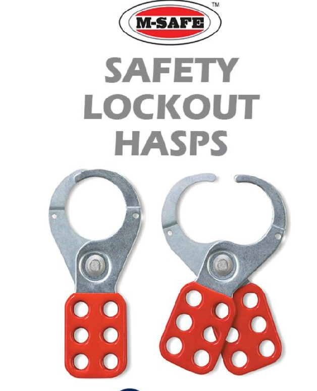M-SAFE SAFETY LOCKOUT HASPS / MODEL M-K01 & M-K02