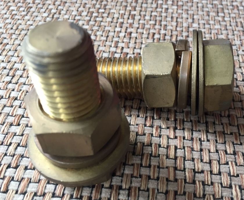 30mm Copper Screw Hexagon