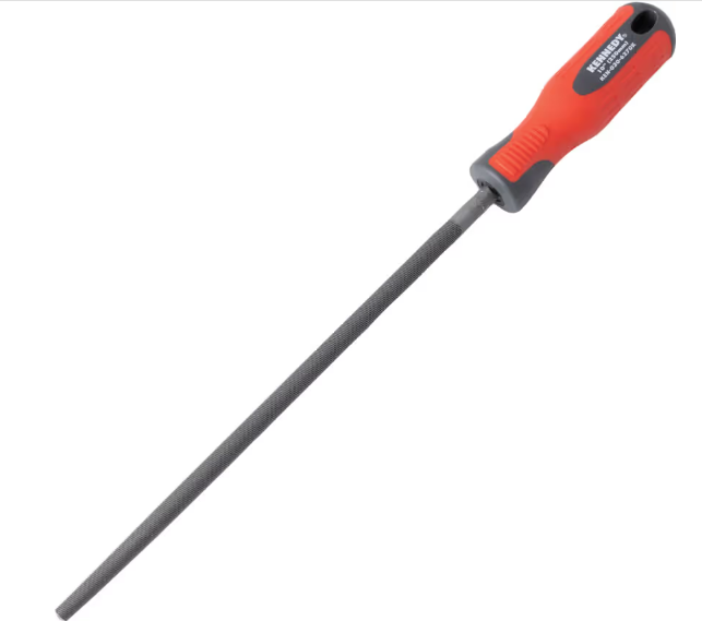 10" (250mm) ROUND SECONDENGINEERS FILE + HANDLE