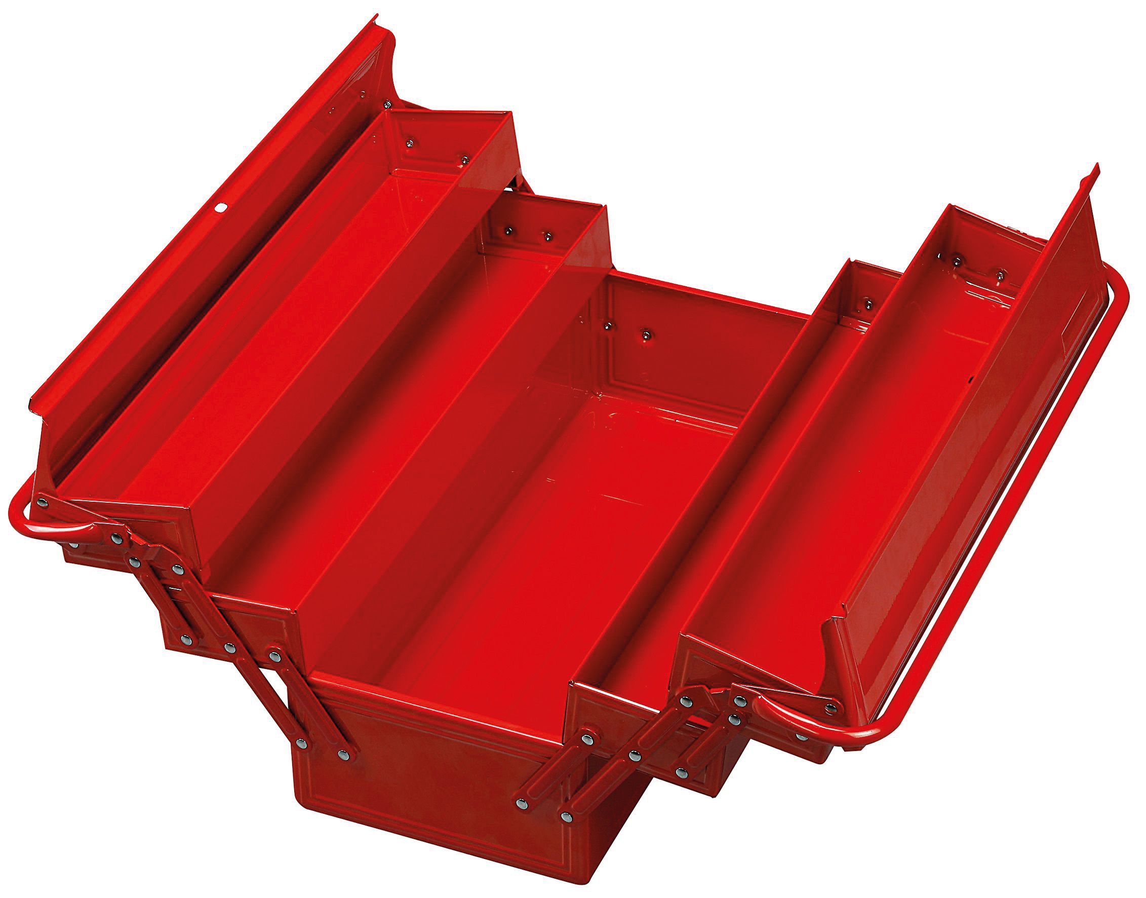 RS Steel Cantilever Tool Box Red