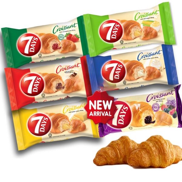7 Days Croissant with Filling (14pack)