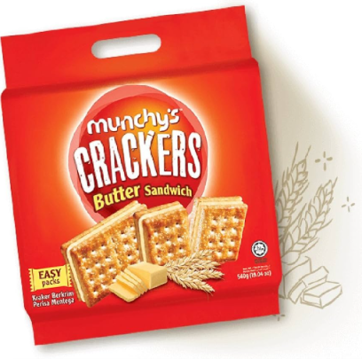 Munchy’s Cracker Sandwich Butter 540 g