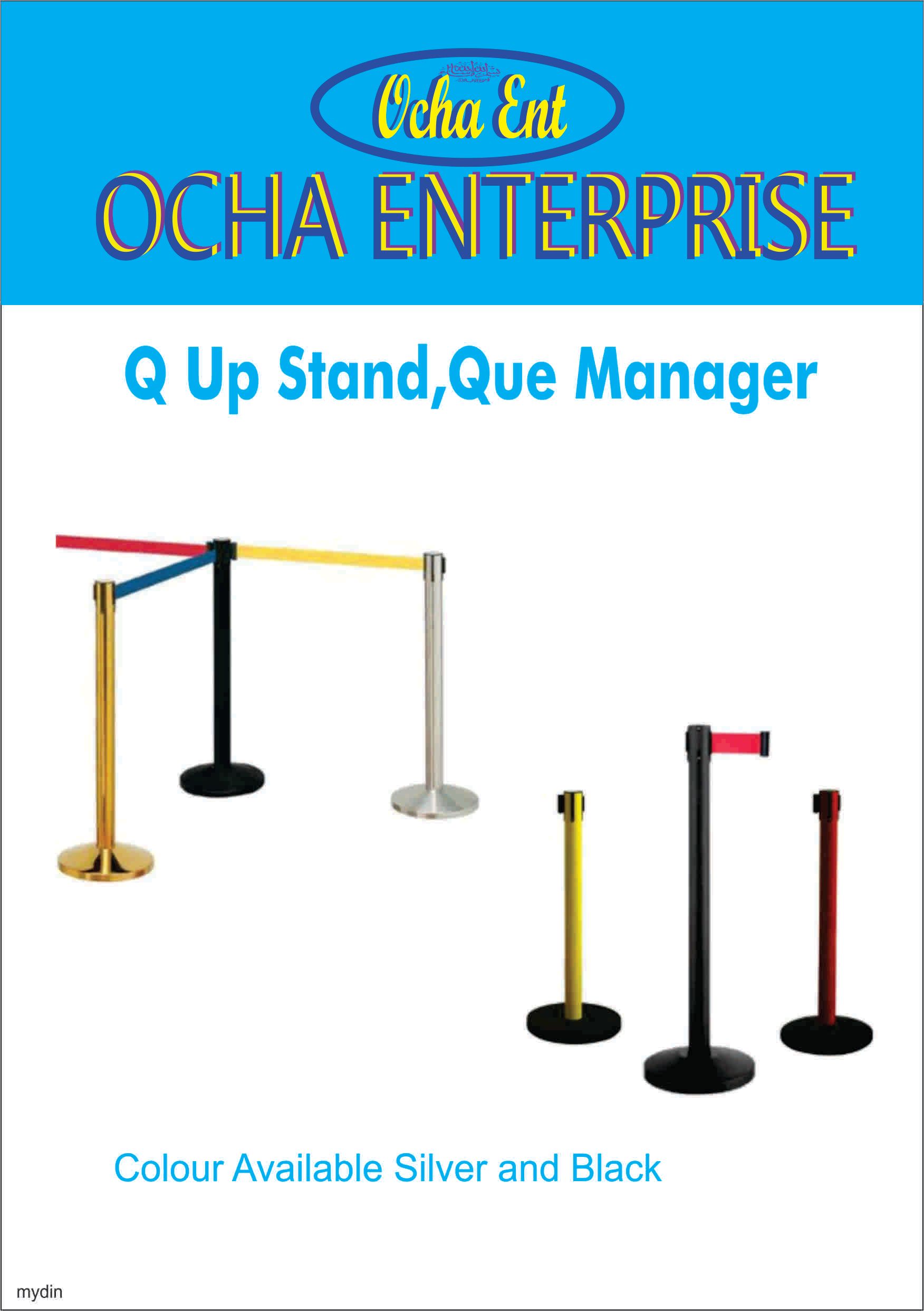 Q-Up Stand Pole (With Printing/Without Printing)