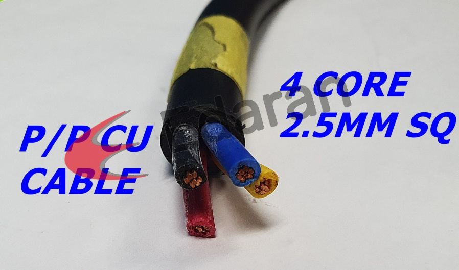 MEGA 4C 2.5MM SQ 300/500V PVC/PVC CU CABLE