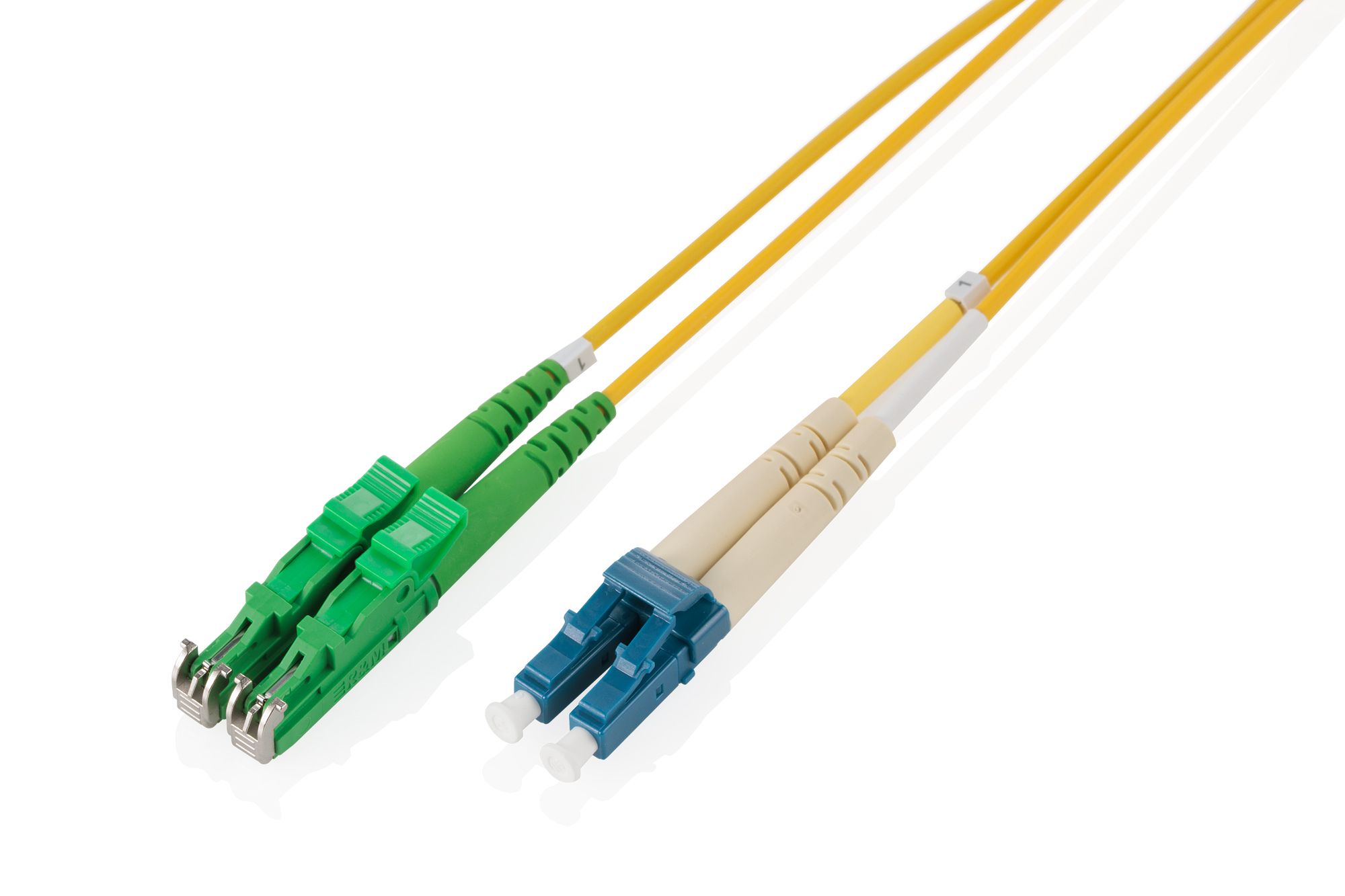 FIBER CORD PATCH E2000/APC  LC/UPC (SM) 15M