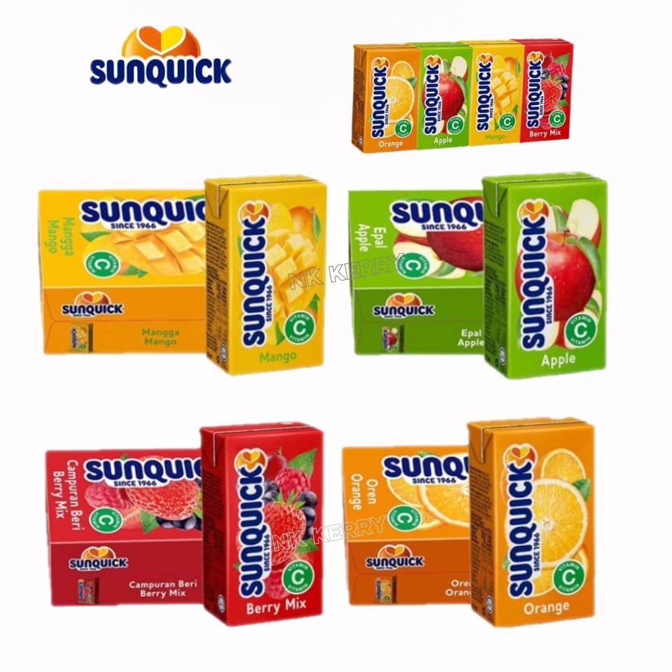 Sunquick Air Kotak Assorted Fruit Juice (125ml x 20s)