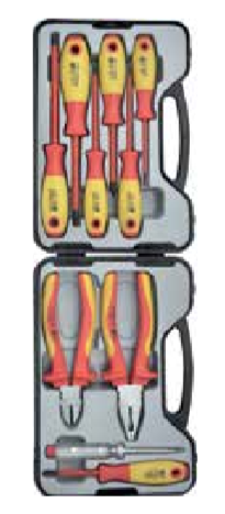 Temo 10Pc VDE Insulation Tool Set