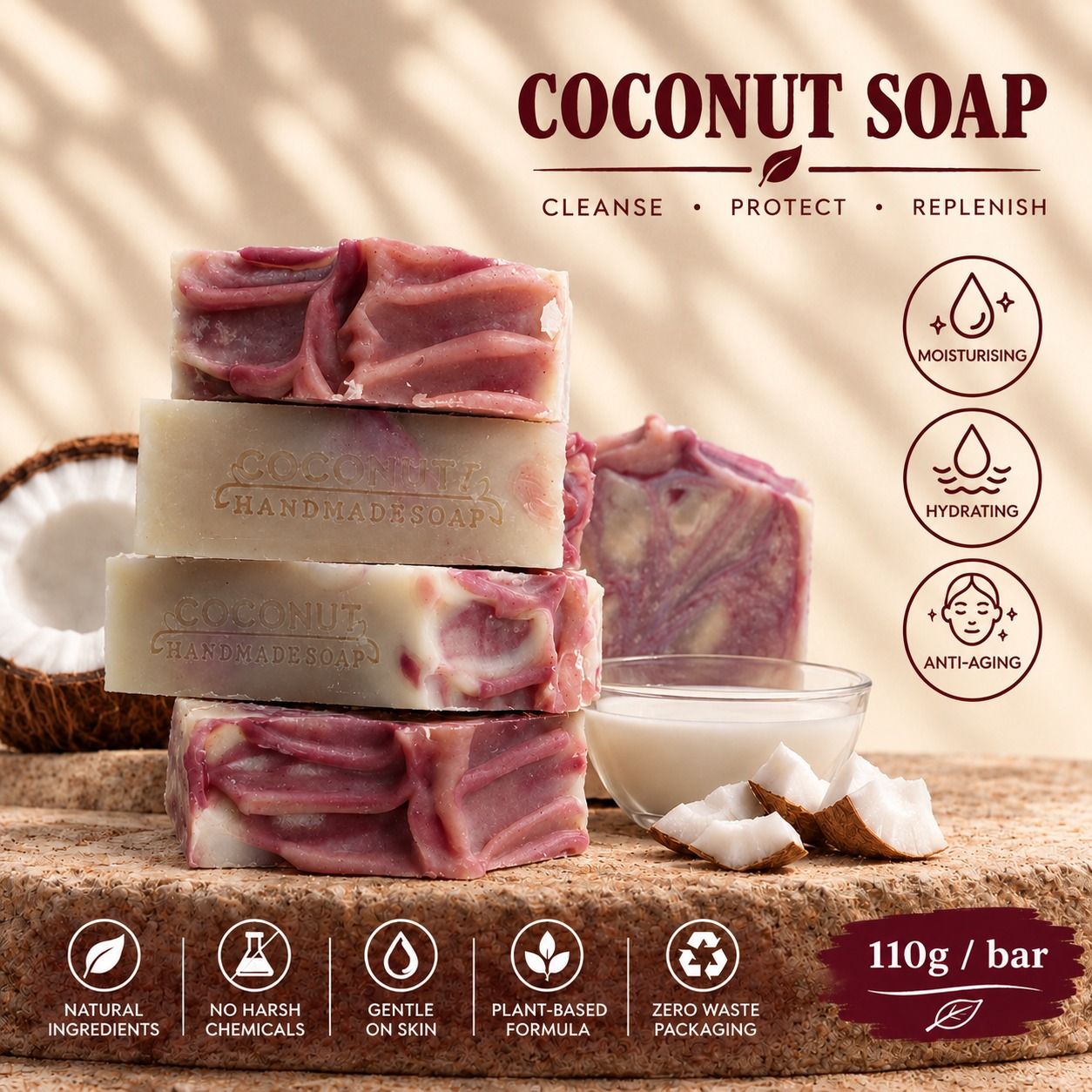 Handmade Coconut Soap