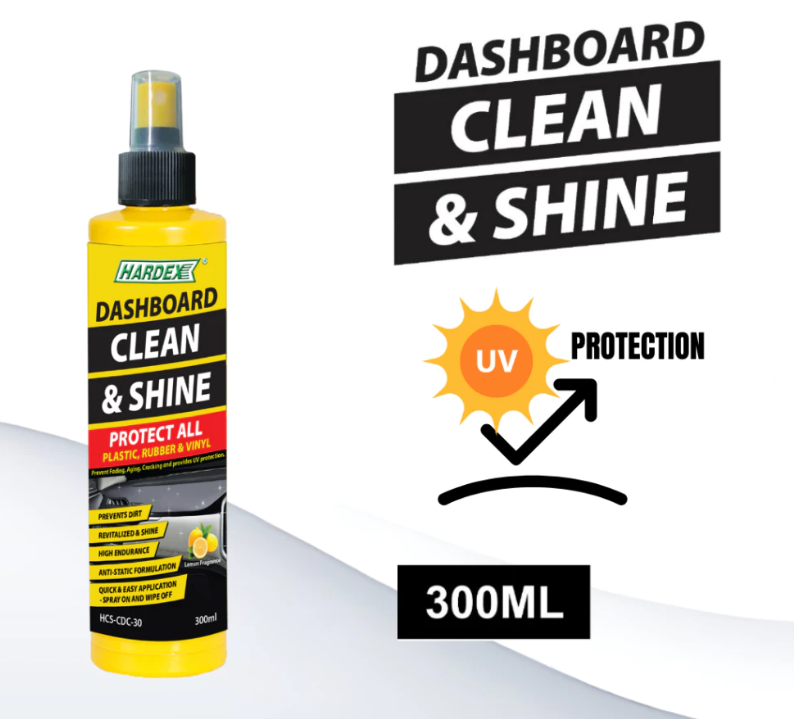 (UV+) HARDEX DASHBOARD CLEAN & SHINE (300ML) HCS-CDC-30