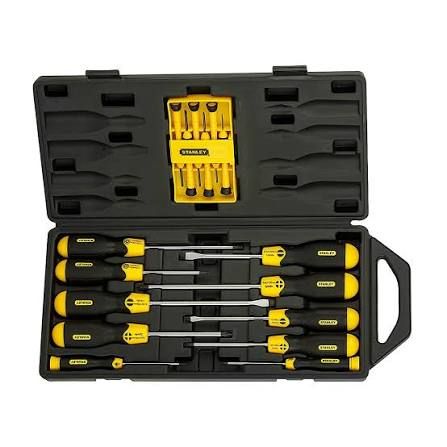 SCREWDRIVER,SET,16 PCS MAKER: STANLEY