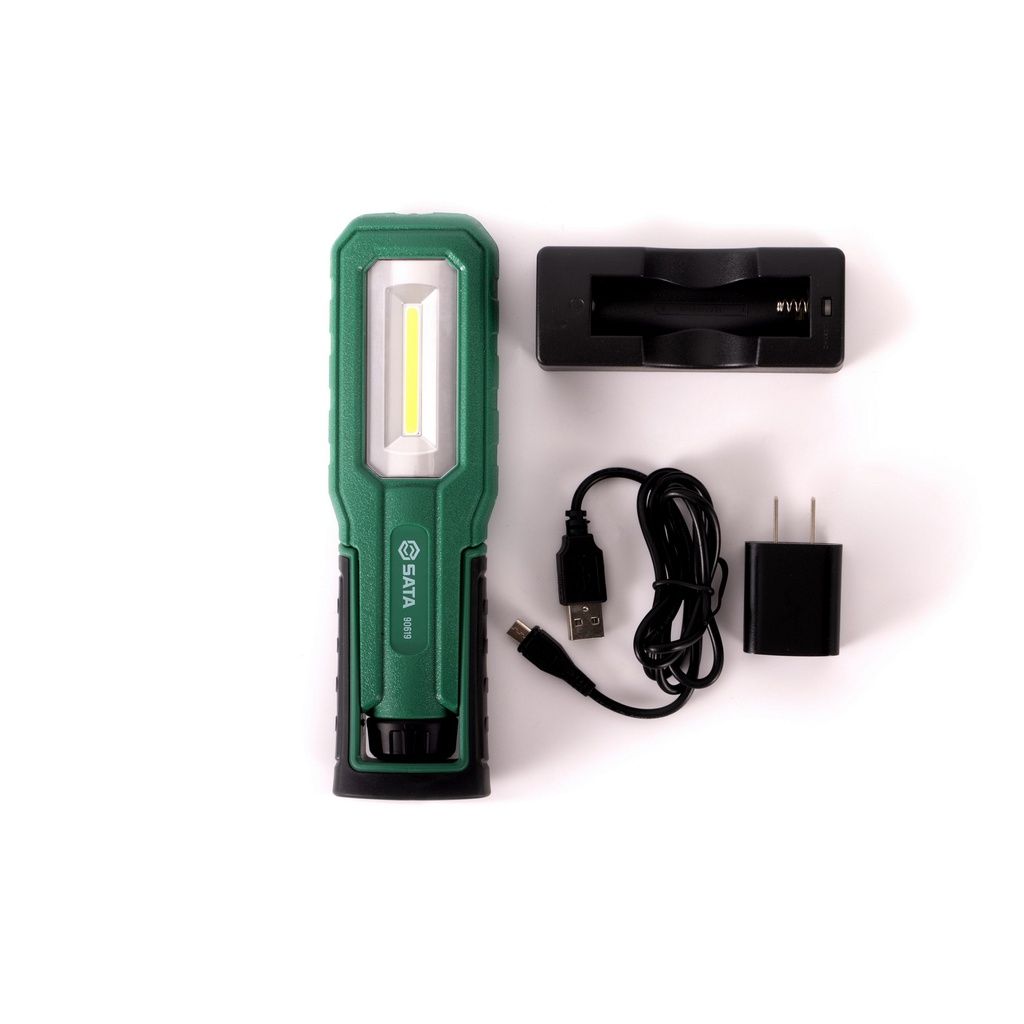 Sata BATTERY REPLACEABLE FOLDING WORKLIGHT 500LM