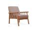 Single Seater Sofa Kayu Berkusyen