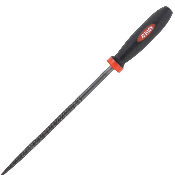 Kennedy 140mm (5-1/2") Round Cut 4 Needle File KEN0315240K
