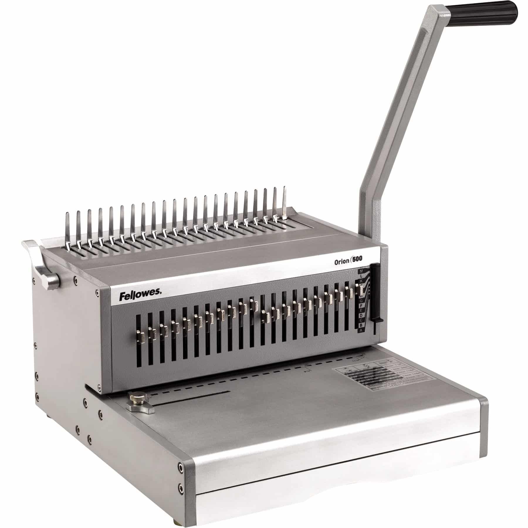 ITS PLASTIC COMB BINDING MACHINE/ ORION 500 BFORION500
