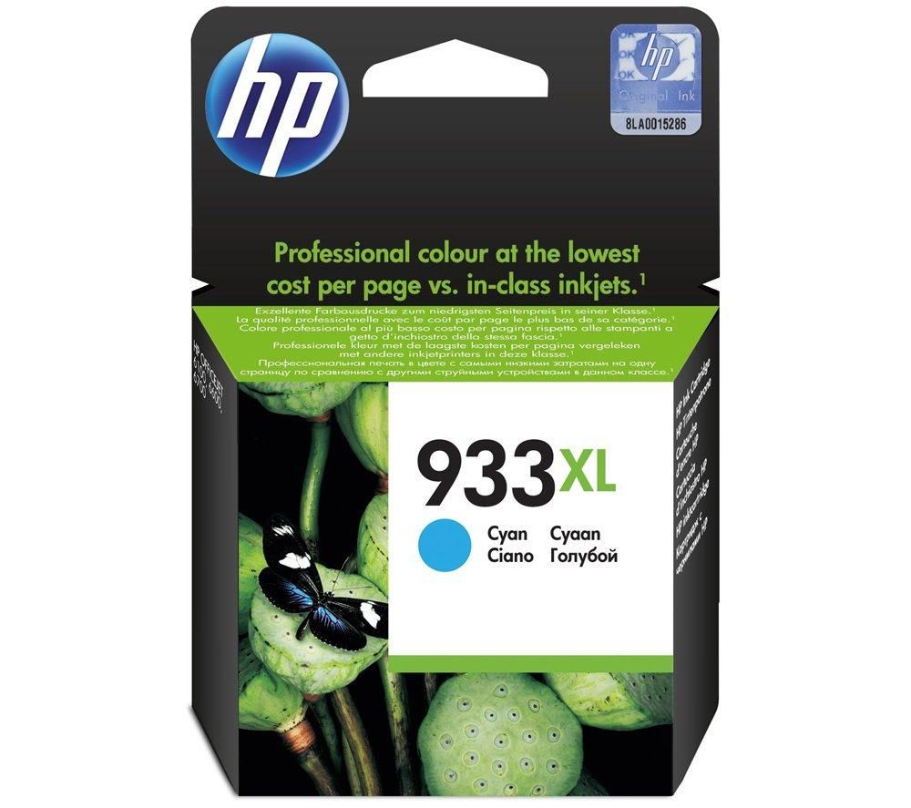 HP High Yield Ink Cartridge HP933XL Cyan CN054AA