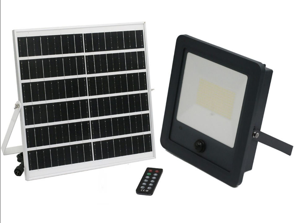 300 W Solar LED Floodlight (SIRIM / IP66 / ≥ 80 lm/W)