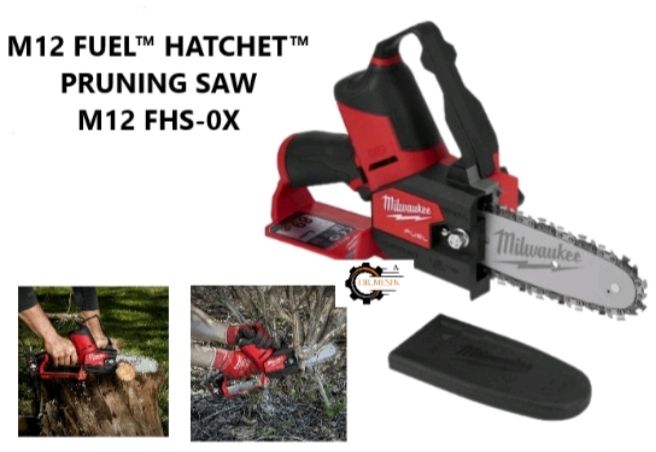 M12 FUEL™ HATCHET™ Pruning Saw Ocha Milwaukee M12 FUEL 12-Volt Lithium-Ion Brushless Cordless 6 in. HATCHET Pruning Saw Kit with 4.0 Ah Battery and Charger