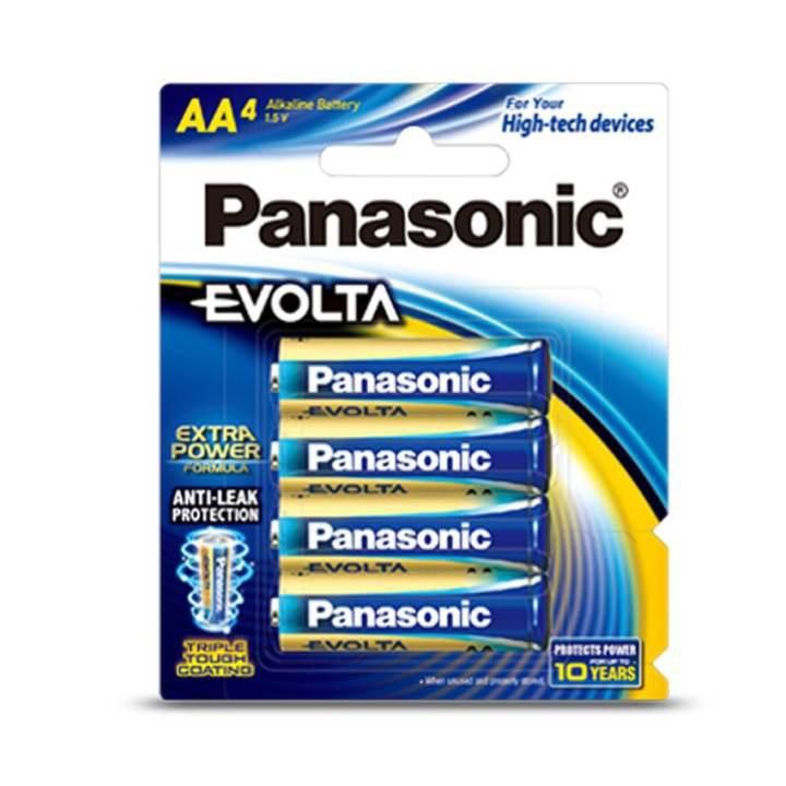 Panasonic Evolta Battery AA 4 pieces per card /Panasonic /Battery /AA /4 Pieces /Panasonic Evolta Battery