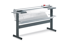 Ideal 0135 Large format manual rotary trimmer with professional features and 135 cm cutting length