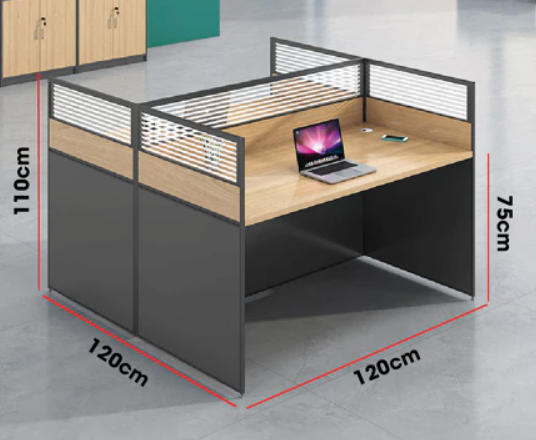 Office desk Workstation Table Staff computer desk 2 SEATER