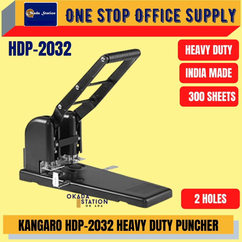 KANGARO HDP-2032 HEAVY DUTY PUNCHER / HEAVY DUTY PUNCHER / KANGARO / HDP-2032 / PAPER PUNCHER