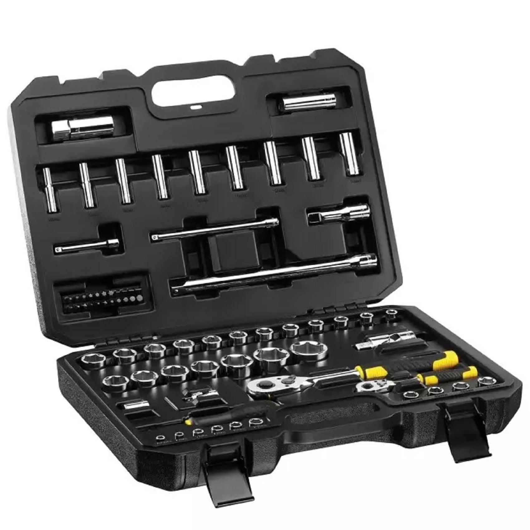 Stanley 12DR 20pcs pear head ratchet set metric
