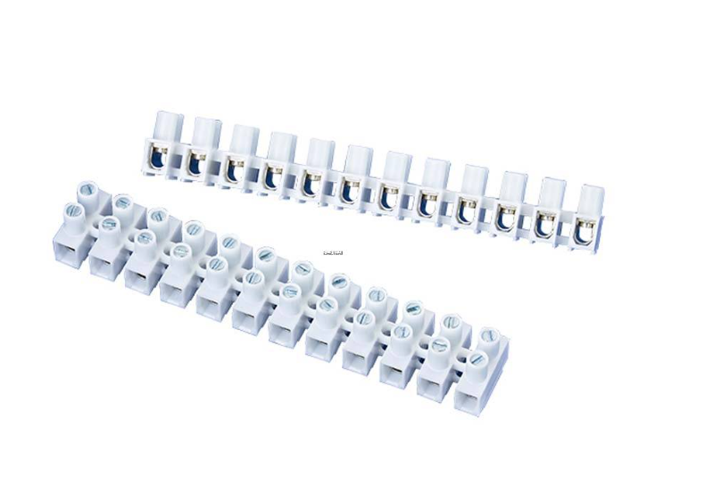 HEAVY POWER WIRE CONNECTOR PA20P 32A 450V WHITE (10 PCS)