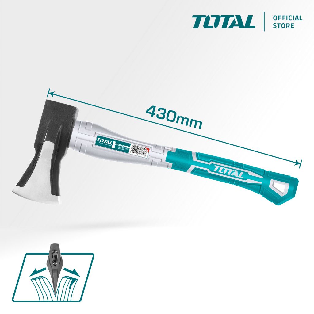 TOTAL AIRCRAFT AXE DROP-FORGED & HEAT TREATED 45 CARBON STEEL AXE HEAD THT798016