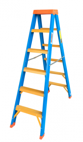 Winner Full Fiberglass Double-Sided Ladder
