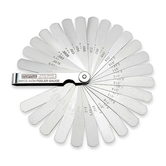 TEMOTUF 26 IMPERIAL LONG FEELER GAUGE TFME6090226N