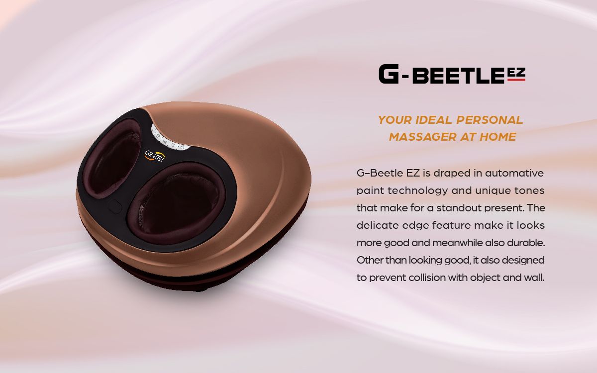 *GINTELL G-Beetle EZ Foot Massager