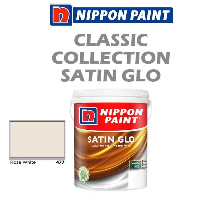 NIPPON SATIN GLO - ROSE WHITE 477