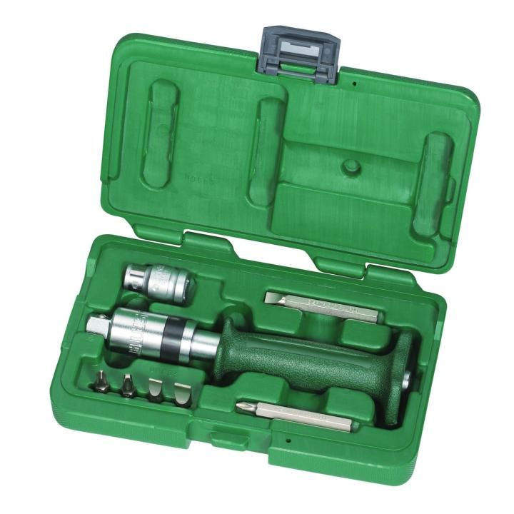 Sata 8PC. PROTECTIVE GRIP IMPACT SCREWDRIVER SET