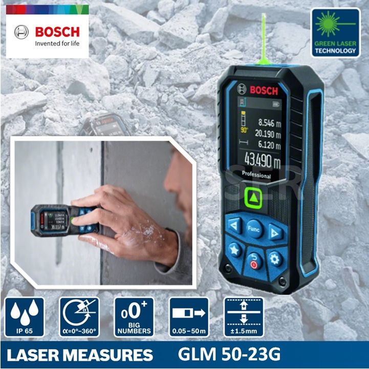 BOSCH GLM 50 - 23G Laser Measure 50Meter