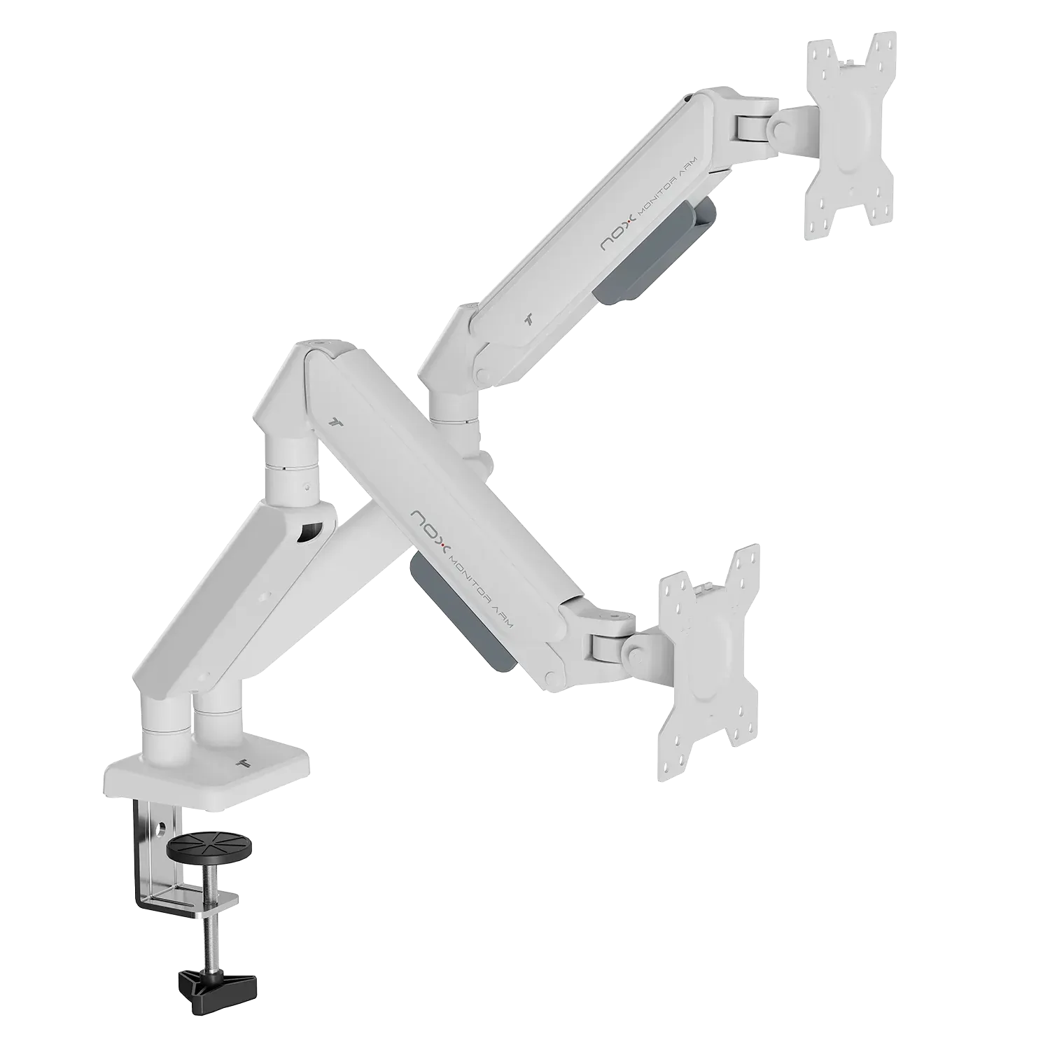 TTRacing Nox Dual Monitor Arm - Light