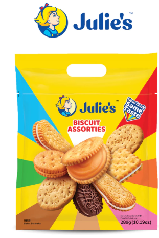 JULIE'S BISCUITS ASSORTIES 289G