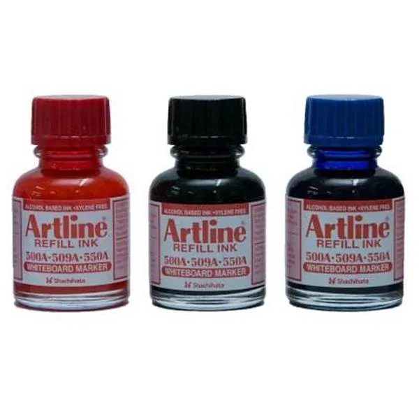 ARTLINE FOR WHITEBOARD MARKER INK (REFILL)(RED)
