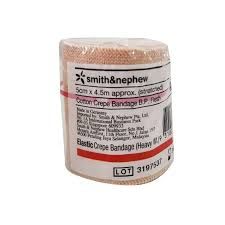 SMITH & NEPHEW Elastic Crepe Bandage (Heavy) 5CM X 4.5M 1s