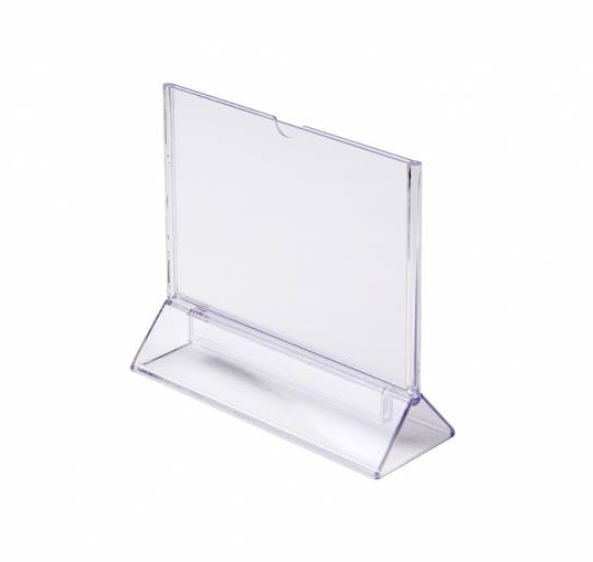 Acrylic Y-Shape Sign Holder A5 - Landscape (DD 694301 YS)