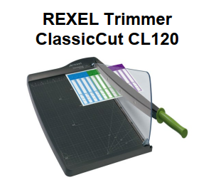 Genuine Malaysia Rexel Product - REXEL CL120 Trimmer ClassicCut 2101971