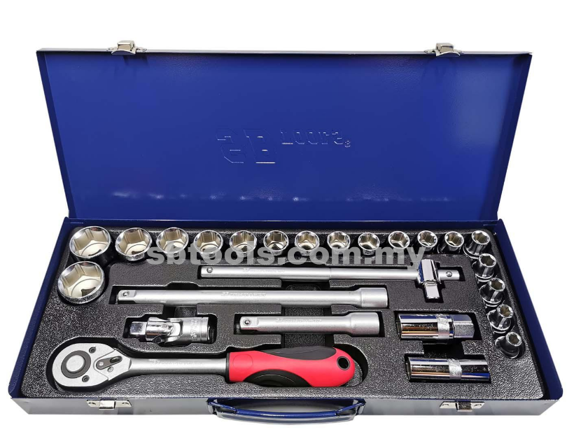 25Pcs Box Socket Set (8-32mm)