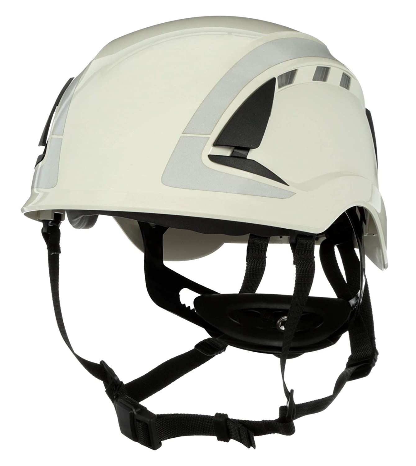 3M *3M SecureFit™ White Safety Helmet Adjustable, Ventilated - X5001VE-CE