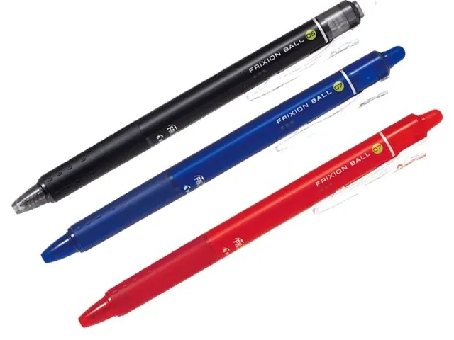 Pilot Frixion Clicker Erasable Pen 0.7mm Black